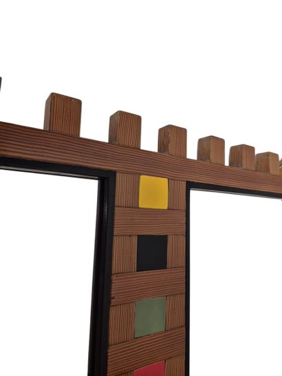 ANNEES 1970
Grand miroir mural horizontal...