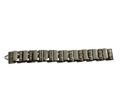 MODERNIST WORK 
Silver bracelet with articulated...