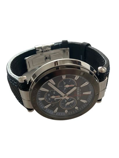 HERBELIN
Men's wristwatch model Newport blue...