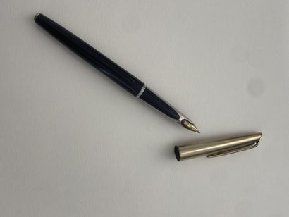 WATERMAN 
Feather style. 18k gold nib 
Resin...