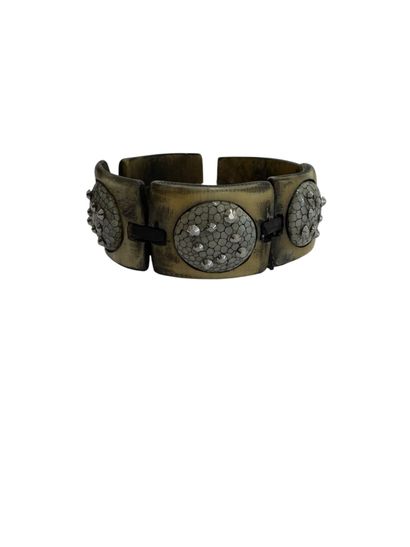 30'S
Bracelet with 5 rectangular links in...