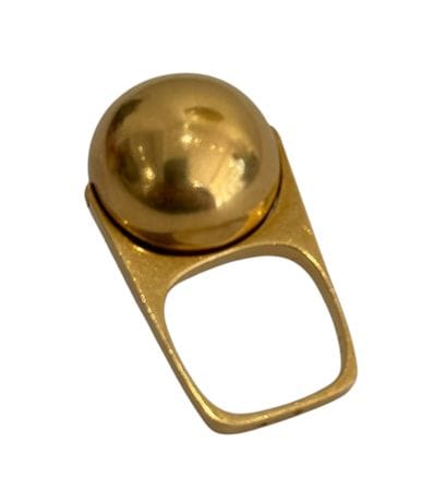 DINH VAN 
18k (750 thousandths) yellow gold...