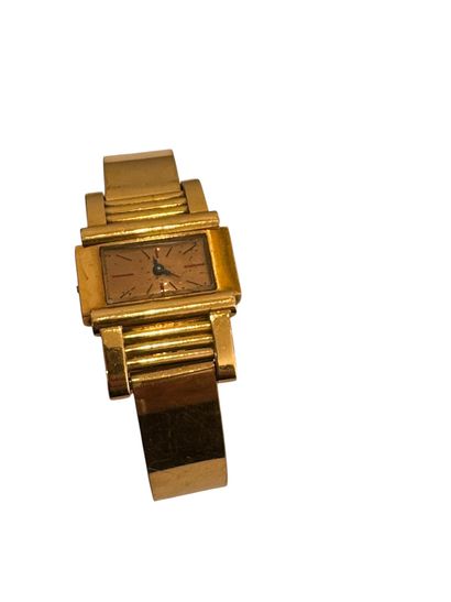 REMANE 
Ladies' Art Deco watch, 18k (750...