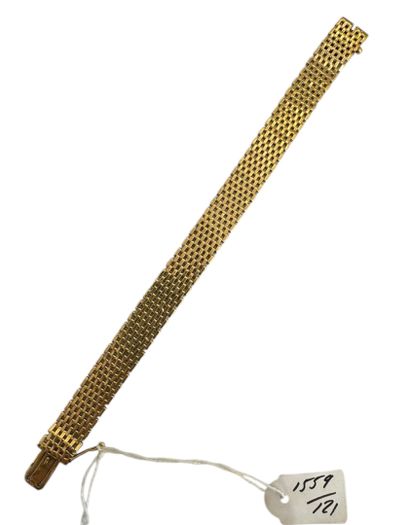 BRACELET EN OR JAUNE 
Bracelet en or jaune...