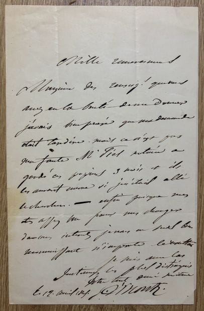 VISCONTI (Louis-Tullius-Joachim) (1791-1853).

Architecte...