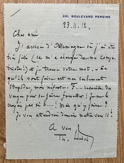 DUBOIS (Théodore) (1837-1924), compositeur,...
