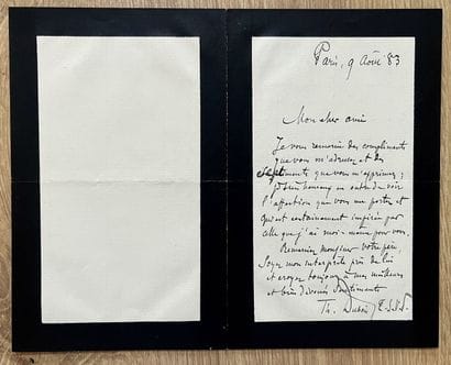 DUBOIS (Théodore) (1837-1924), compositeur,...