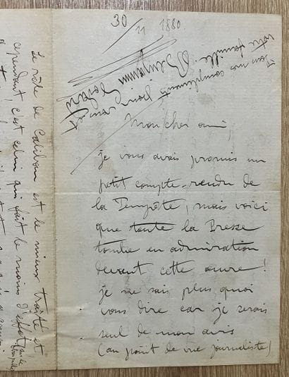 GODARD (Benjamin) (1849-1895). Compositeur,...