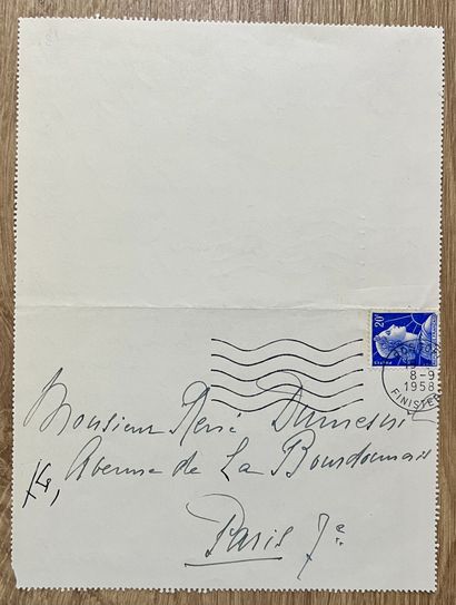 EMMANUEL (Anne-Marie), épouse du compositeur...