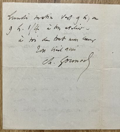 GOUNOD (Charles) (1818-1893). Compositeur...