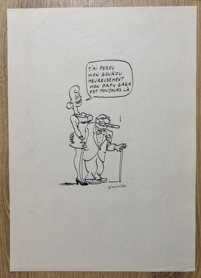 WOLINSKI (Georges) — « J'ai perdu mon gourou...