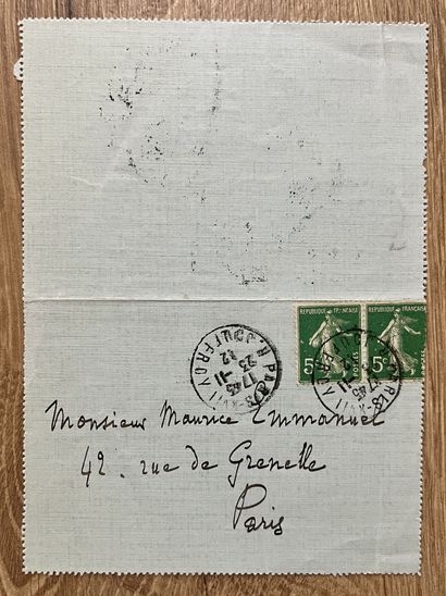 DUBOIS (Théodore) (1837-1924), compositeur,...