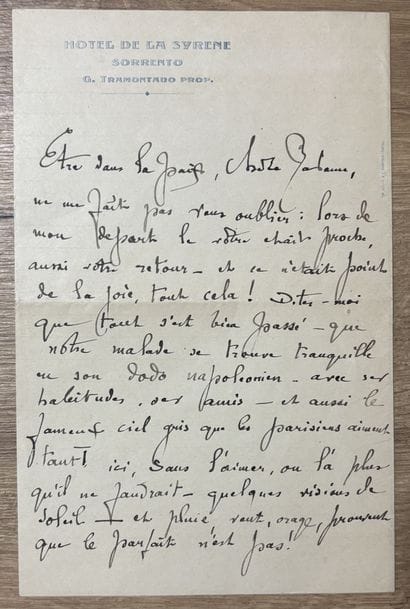 LÉVY-DHURMER (Lucien) (1865-1953). Peintre,...