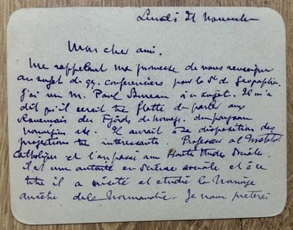 CHIROL (Pierre) (1881-1953). Architecte français....