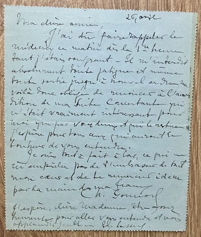 GOUNOD (Charles) (1818-1893). Compositeur...