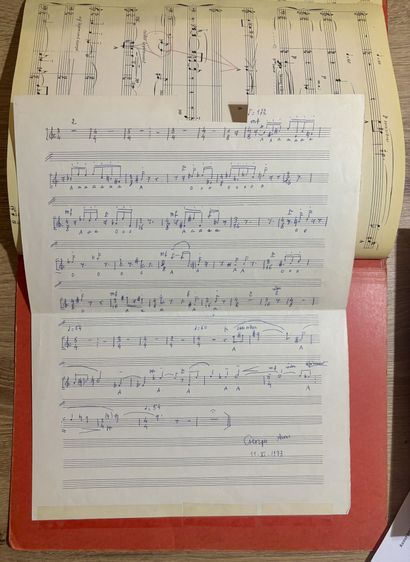 AURIC (Georges) (1899-1983). Compositeur...