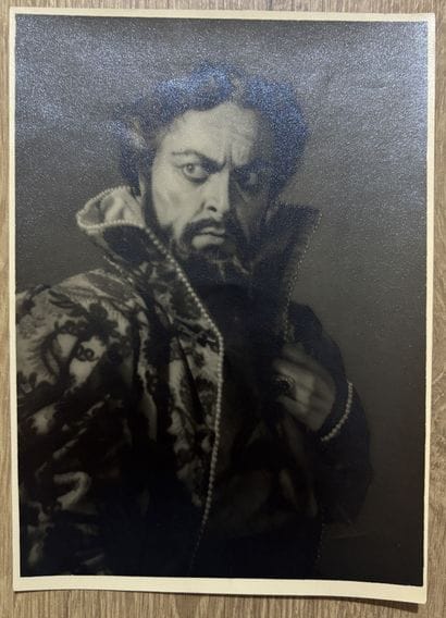 CHRISTOFF (Boris) (1914-1993). Célèbre basse...