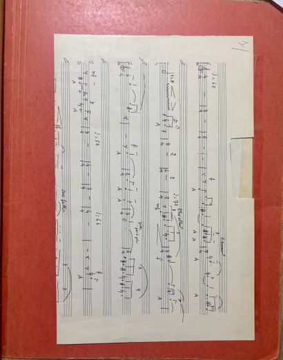 AURIC (Georges) (1899-1983). Compositeur...