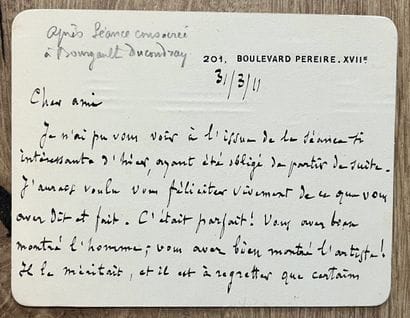 DUBOIS (Théodore) (1837-1924), compositeur,...