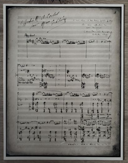 DEBUSSY (Claude). (1862-1918). Compositeur...