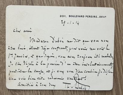 DUBOIS (Théodore) (1837-1924), compositeur,...