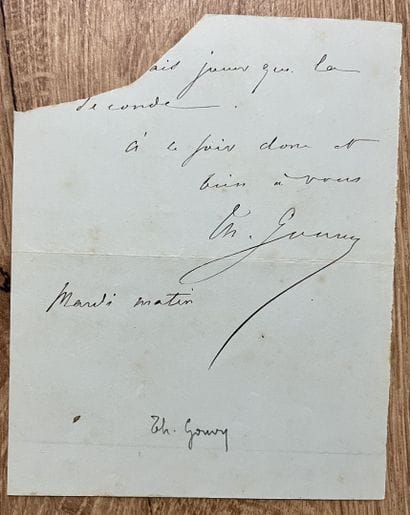 GOUVY (Louis-Théodore). 1819-1898. Né à Goffontaine,...