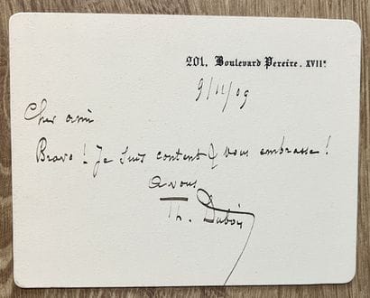 DUBOIS (Théodore) (1837-1924), compositeur,...