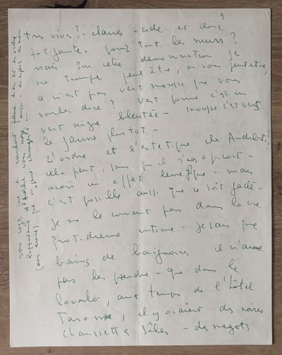 FINI (Leonor) (1908-1996). Peintre surréaliste,...