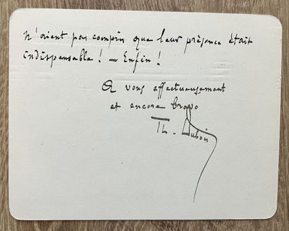 DUBOIS (Théodore) (1837-1924), compositeur,...