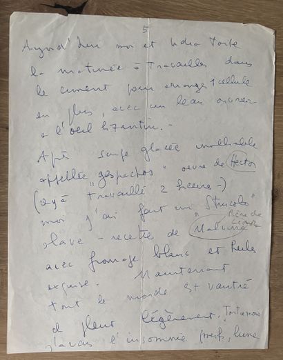 FINI (Leonor) (1908-1996).

Peintre surréaliste,...