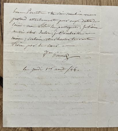 GOUNOD (Victoire, née Lemachois) (1780-1858)....