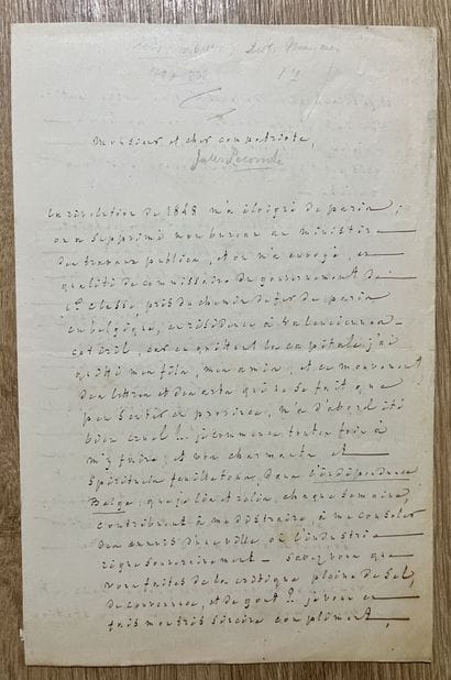 HÉDOUIN (Pierre) (1789-1868). Né à Boulogne-sur-Mer....