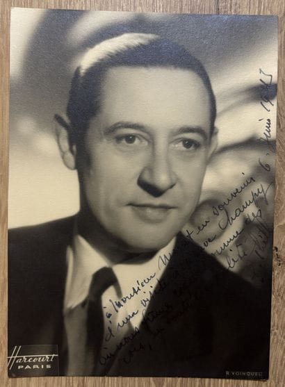 THILL (Georges) (1897-1984). Célèbre ténor...
