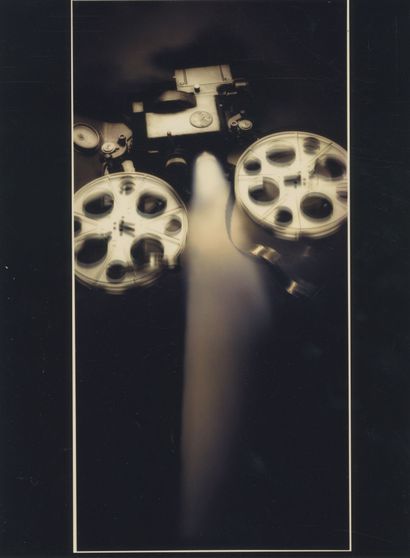 David de JONG 
Bobines et projecteur, cinéma,...