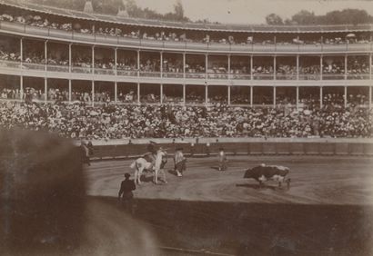 Tauromachie
Corrida, Arènes de San Sebastian,...
