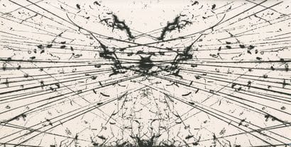 André GIBERT 
Éclat, solarisation, c. 1960...
