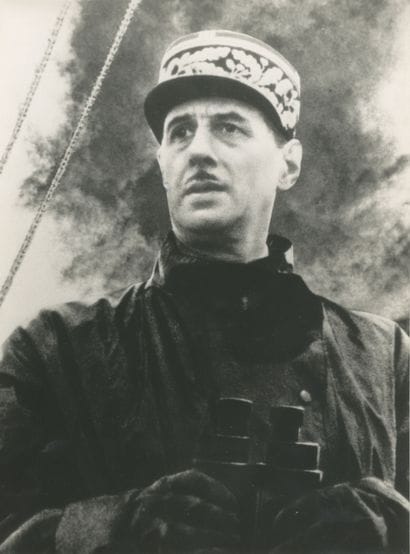 Charles de Gaulle 
Portrait du Général durant...