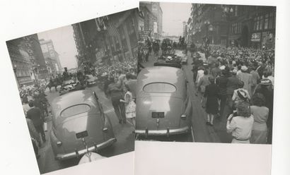 Le Général de Gaulle en visite à Chicago
L'accueil...