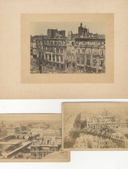 La Commune de Paris - 1871
Ruines du Théâtre...
