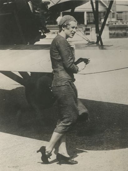 Ellen Mary Farley
The fiancée of aviator...