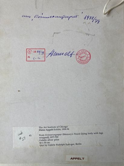 DIETER APPELT (1935)

Dieter APPELT (1935)




...
