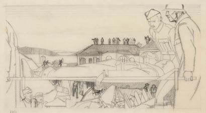 Bernard BOUTET DE MONTVEL (1881-1949)

Soldiers

Graphite...