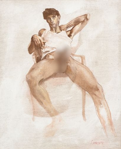 Jean-Noël LAVESVRE (1946)

Nude sitting

Oil...