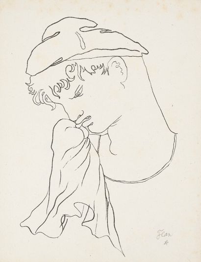Jean COCTEAU (1889-1963)

D'après Jean COCTEAU...