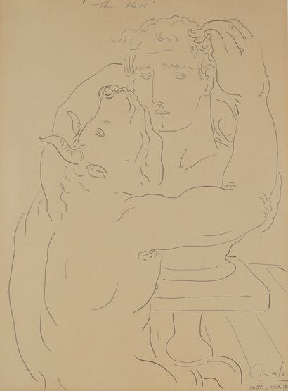 Ricardo CINALLI (1948-)


The Kiss, 1989


Crayon...