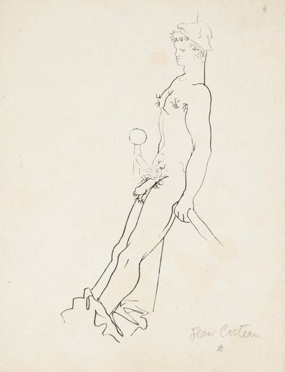 Jean COCTEAU (1889-1963)

D'après Jean COCTEAU...