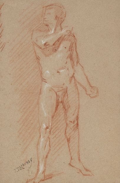 Jules DELAUNAY (circa 18452-1906)



Man's...