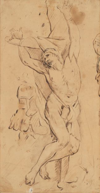 Ecole Italienne XIXe siècle


Saint-Sébastien


Encre...