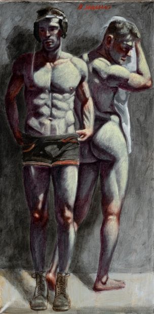 Bruce SARGEANT alias Mark BEARD (1956-)



Cloakroom



Oil...