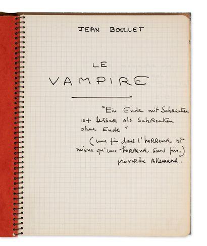 Jean BOULLET (1921-1970)

Jean BOULLET (1921-1970)





Le...